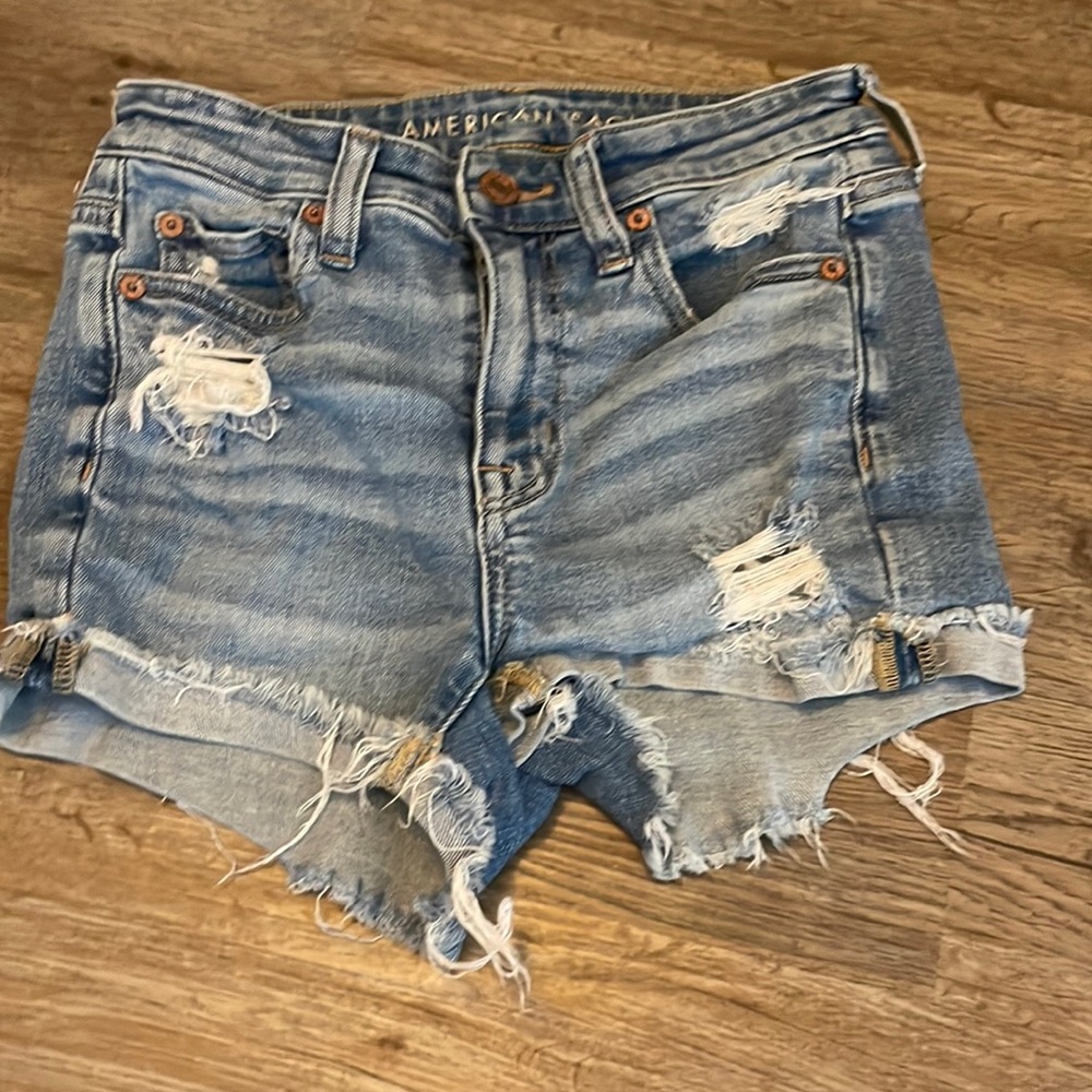 American eagle high-rise Jean shorts
